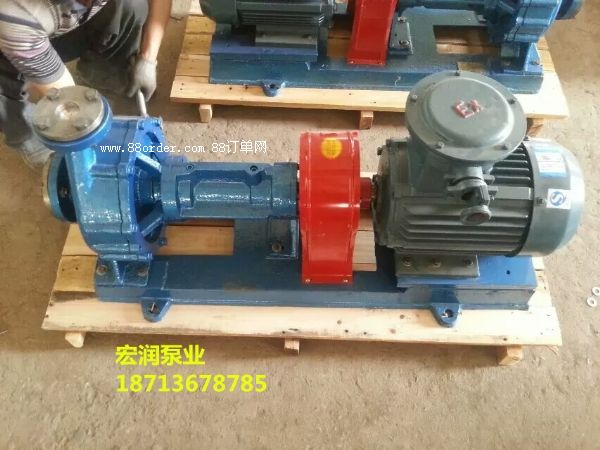 整機(jī)1臺(tái)發(fā)貨河南-RY65-40-200型導(dǎo)熱油泵