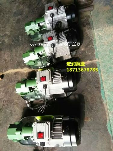 重慶油泵-小流量WCB-30型齒輪油泵