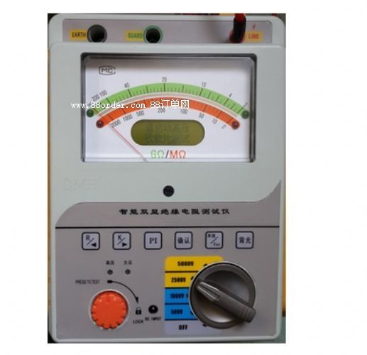 GH-2505智能雙顯絕緣電阻測(cè)試儀