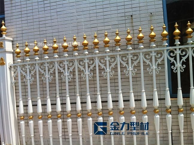 湖南金力型材鋁藝庭院圍欄