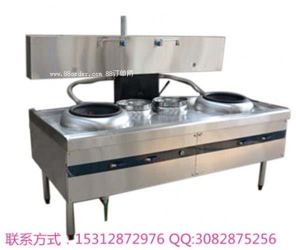 神工雙炒雙溫蒸汽節(jié)能炒灶