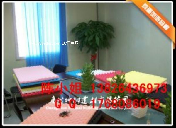 嵐皋縣影音室 電影院消音降噪材料 吊頂吸音波浪棉