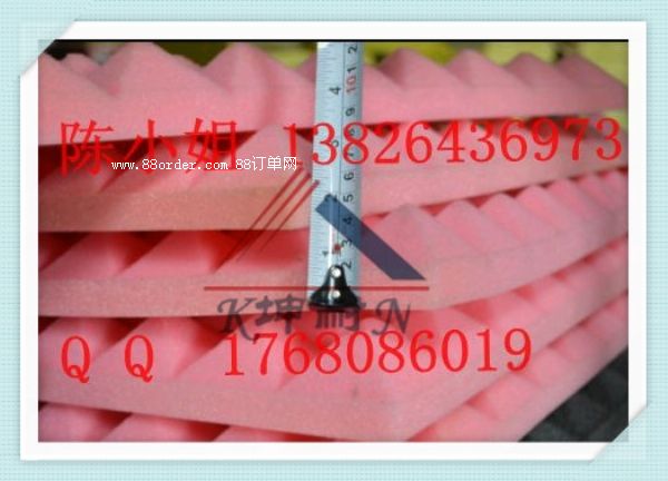 固安縣影音室 電影院消音降噪材料 吊頂吸音波浪棉