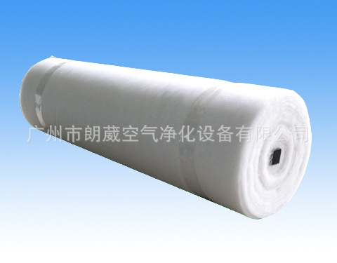 白色卷簾過濾棉