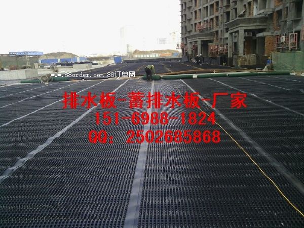 赤峰2公分地下室排水板~鄂爾多斯車庫(kù)種植排水板