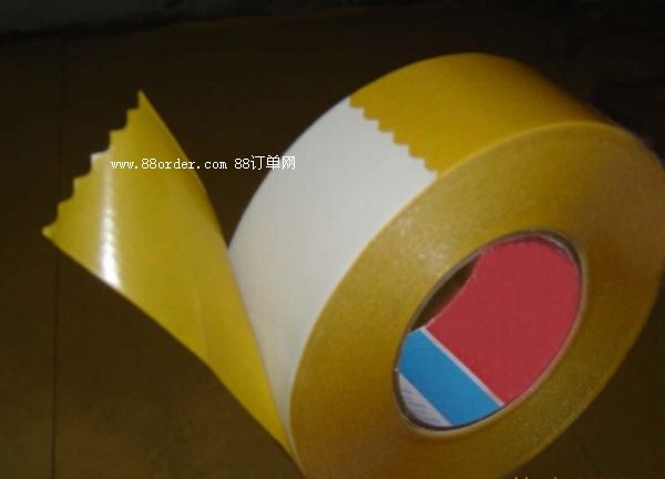 黃紙白色雙面膠 PVC高粘雙面膠