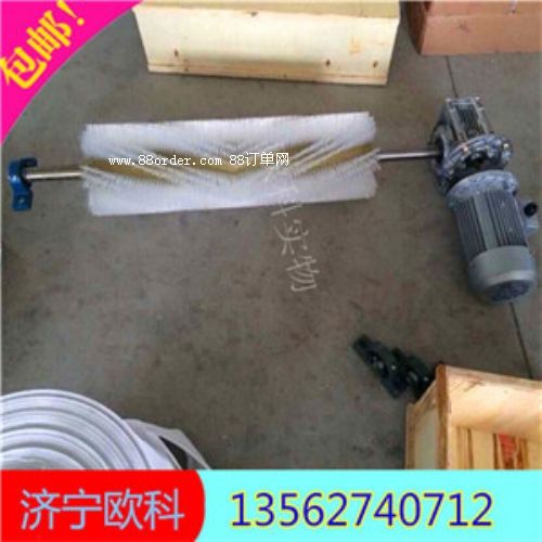 皮帶滾刷清掃器 電動毛刷皮帶清掃器