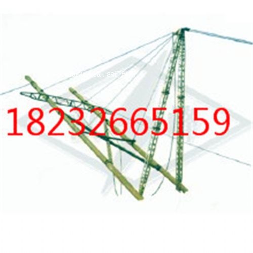 8-15米起桿器 人字抱桿扒桿 鋁合金三角架 立桿機(jī)