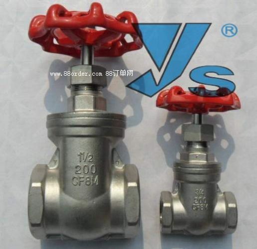 Z11H不銹鋼內(nèi)螺紋閘閥