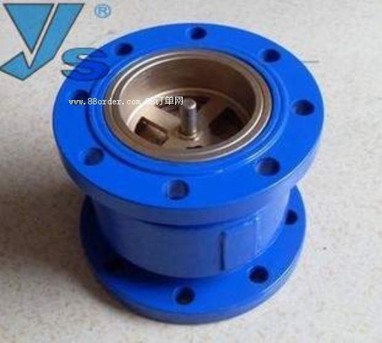 H41X鑄鐵銅芯消聲止回閥