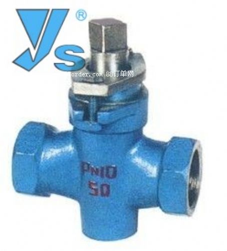 X13W二通內(nèi)螺紋不銹鋼旋塞閥