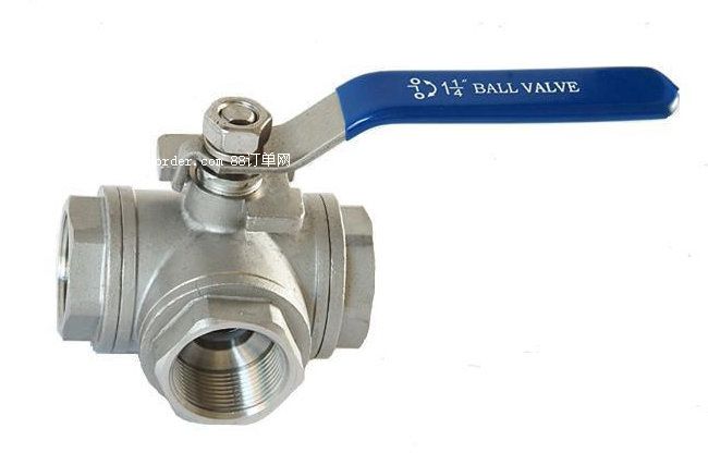 進口內(nèi)螺紋三通球閥,T型,L型,進口三通球閥