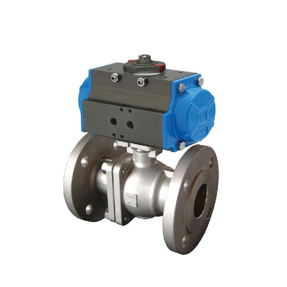 進口氣動O型切斷球閥,進口氣動切斷球閥