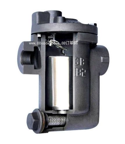 進口內(nèi)螺紋倒吊桶式蒸汽疏水閥,進口蒸汽疏水閥