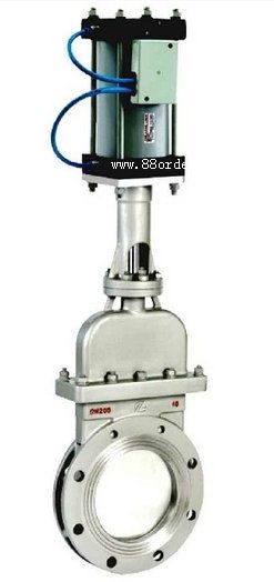 進口暗桿式氣動刀閘閥,進口氣動暗桿刀閘閥